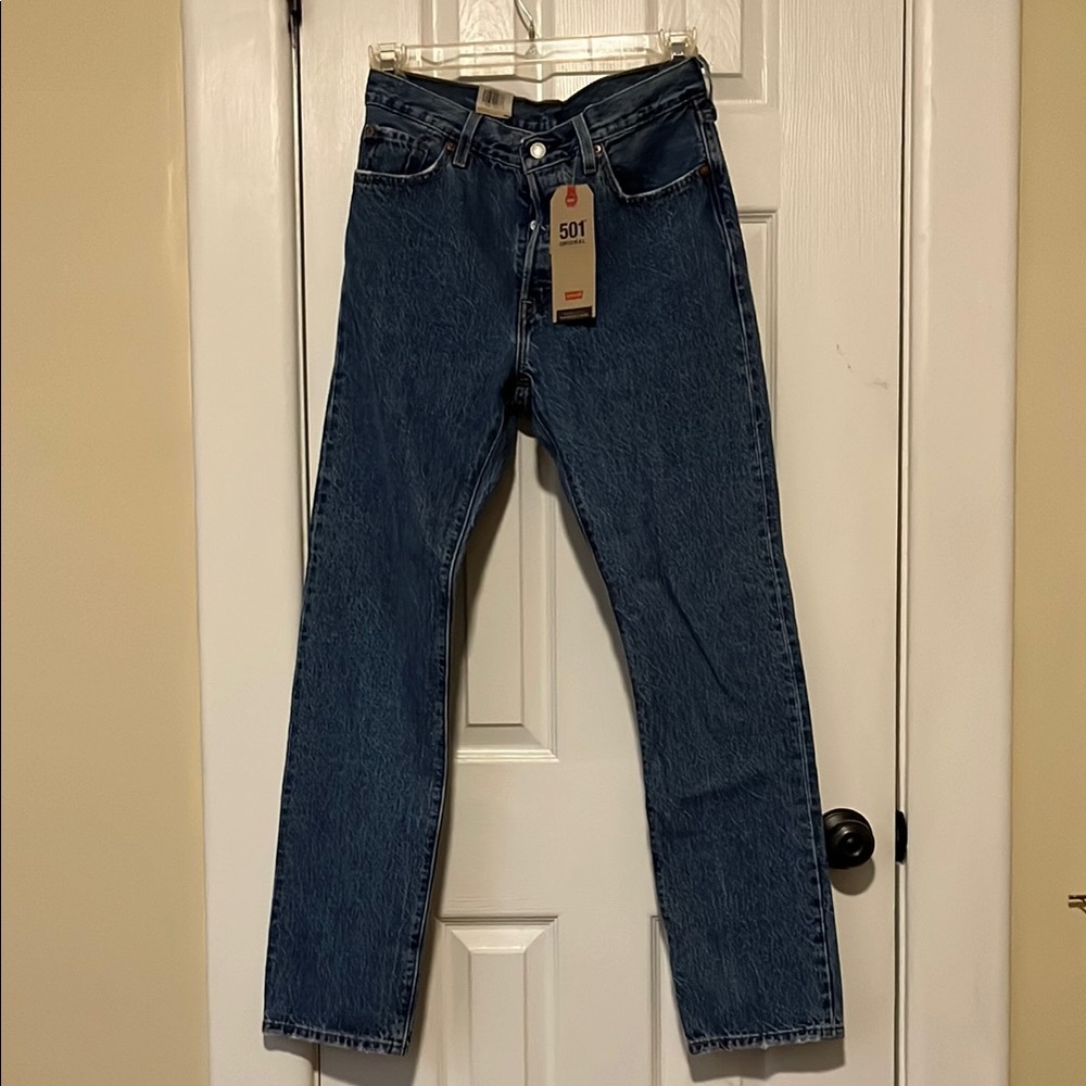 Levi's Blue Straight Jeans Classic Style